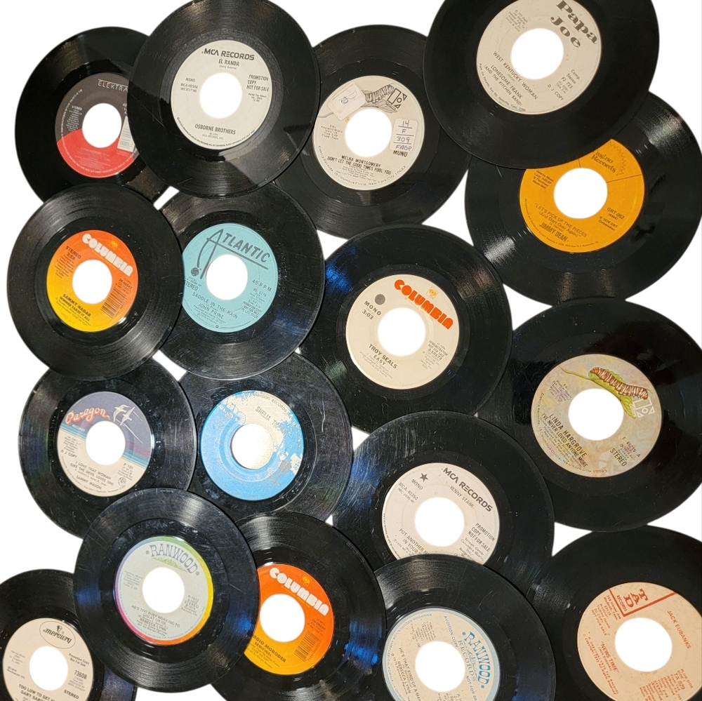 Vinyl Records Bundle 19 Assorted 45 RPM‎ 7"